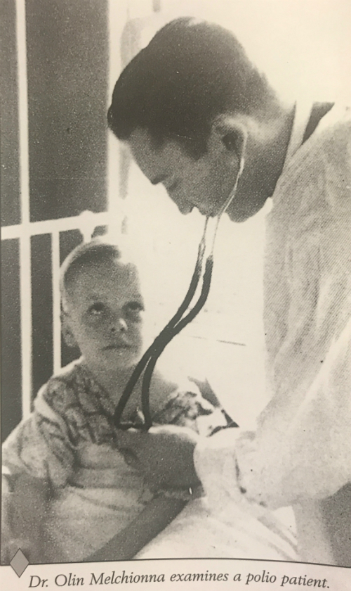 polio child